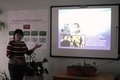 Баранова Т.Н. показала, как её учащиеся готовят творческие проекты по русскому языку и литературе.
